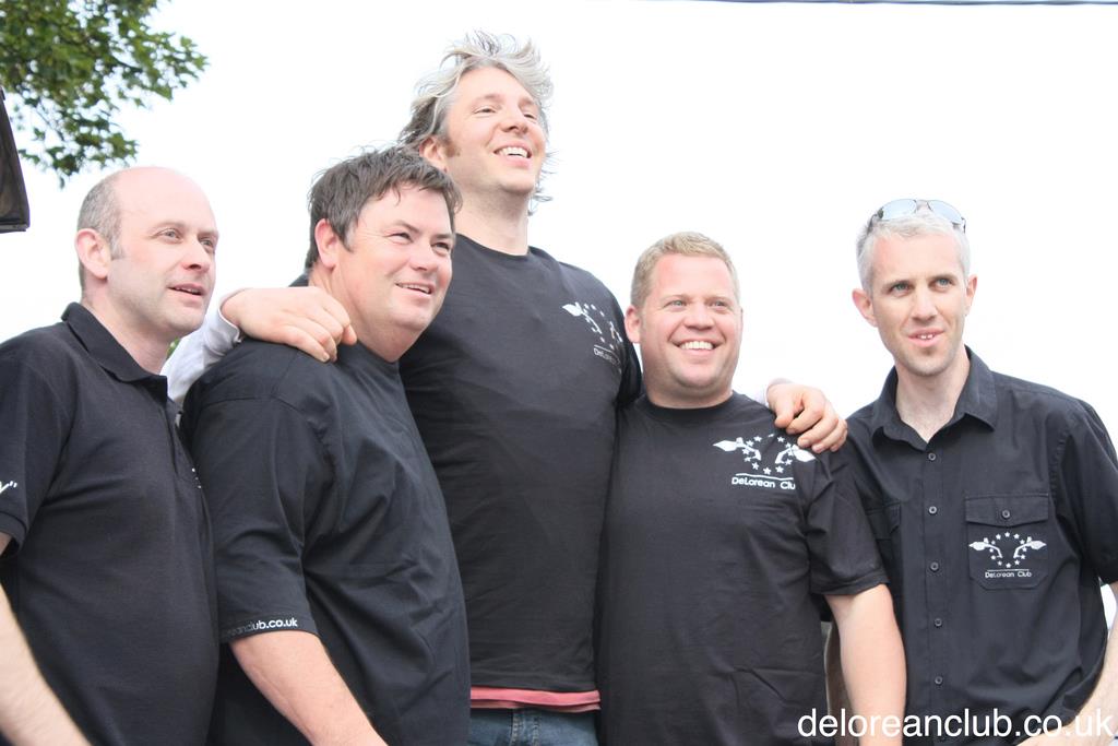 Mike Brewer and Edd China filming Wheeler Dealers in 2011
