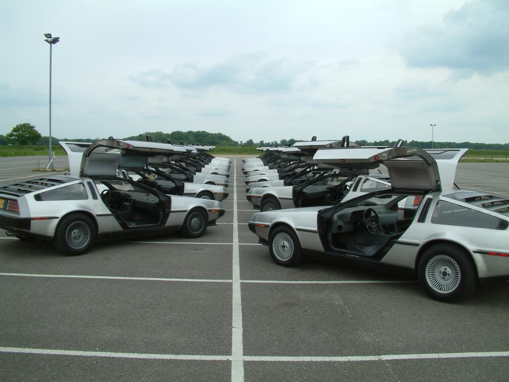 The DeLorean Owners Club Lotus 2006 event